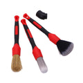 Set of 4 Auto Detailing Brushes for Efficient Car Cleaning