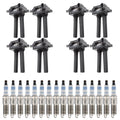 Set of 8 Ignition Coils & 16 Spark Plugs for Ram 1500 2500 5.7 V8