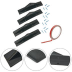 Set of 4 Rear Bumper Diffuser Lip Splitter Trim Caps for Chrysler 300