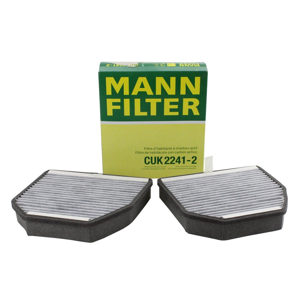 Set of 2 OEM Charcoal Cabin Air Filters for Mercedes R230 SL500 SL55 AMG (2003–2006)