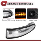 Front Left LED Mirror Turn Signal Light for Kia Rondo (2014–2017) No.87613A4000