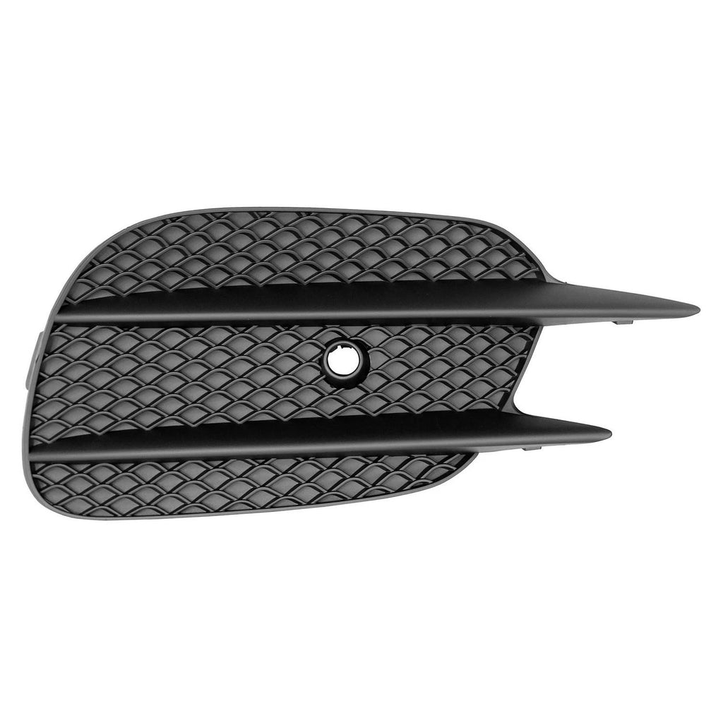 Black Textured Front Passenger Bumper Cover Grille w/Park Assist Sensor Hole