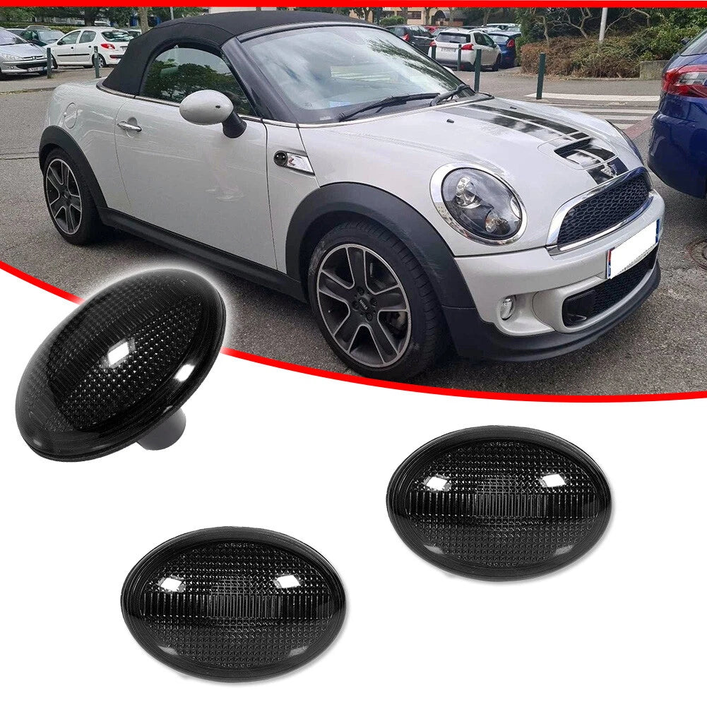 Smoked Lens Front Side Marker Lights for MINI Cooper (2007–2015)