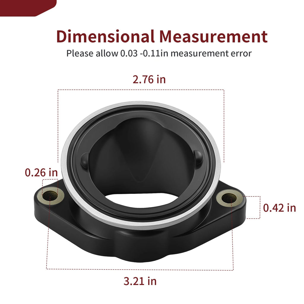 Intake Manifold Boot Adapter 1205320 for Polaris RZR Turbo R R 4 (2022–2024)