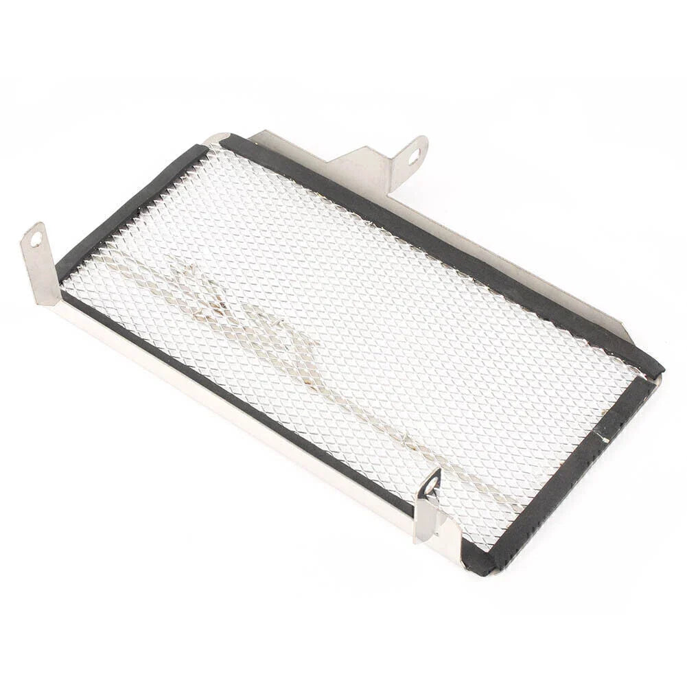 Silver Radiator Guard Grill Cover for Yamaha YZF R-25 (2014-2017)