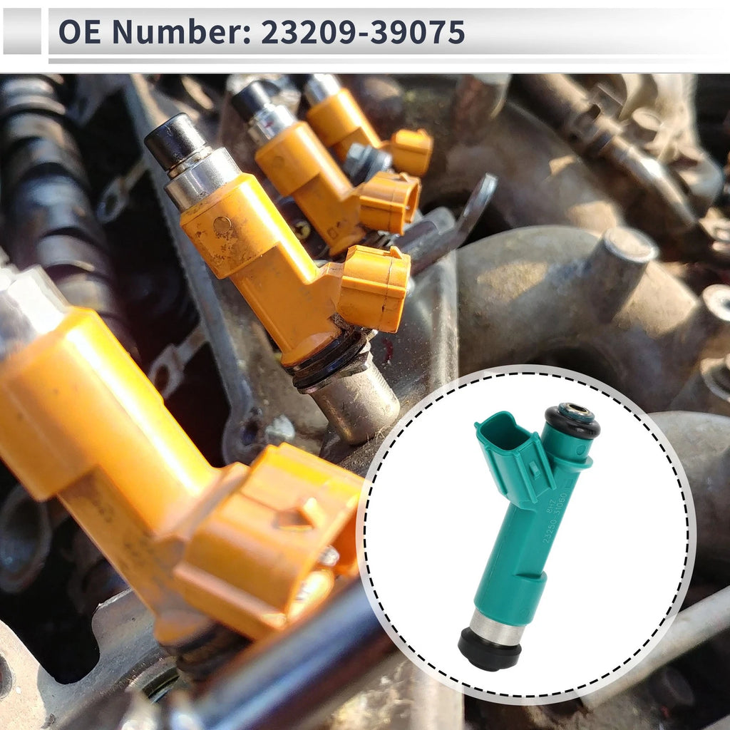 Fuel Injector No. 23209-39075 for Toyota Tundra (2005–2006) 1 Pc Green