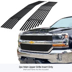 Stainless Black Billet Grille for Chevy Silverado 1500 (2016-2019)