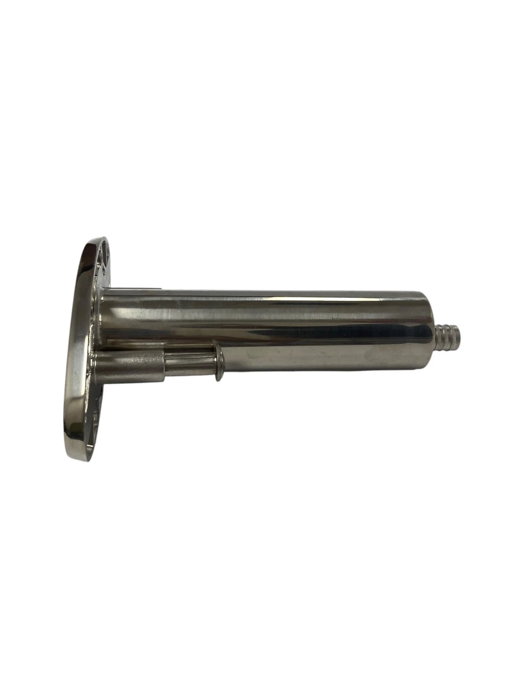 6" Cleat with Rod Holder for Various Boats (0 Degree, Stainless Steel)
