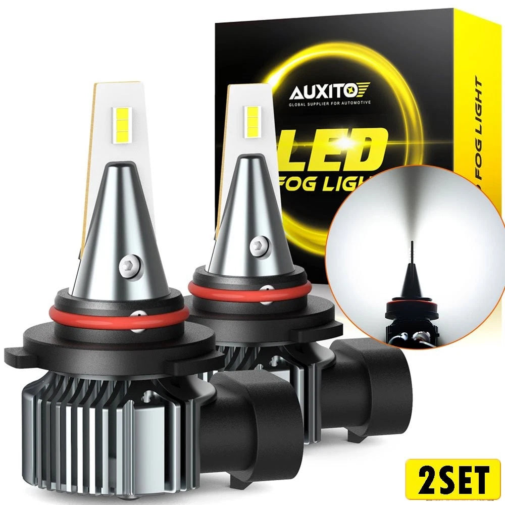 Set of 2 LED Fog Light Bulbs for Ram 1500 2500 (H10 9145)
