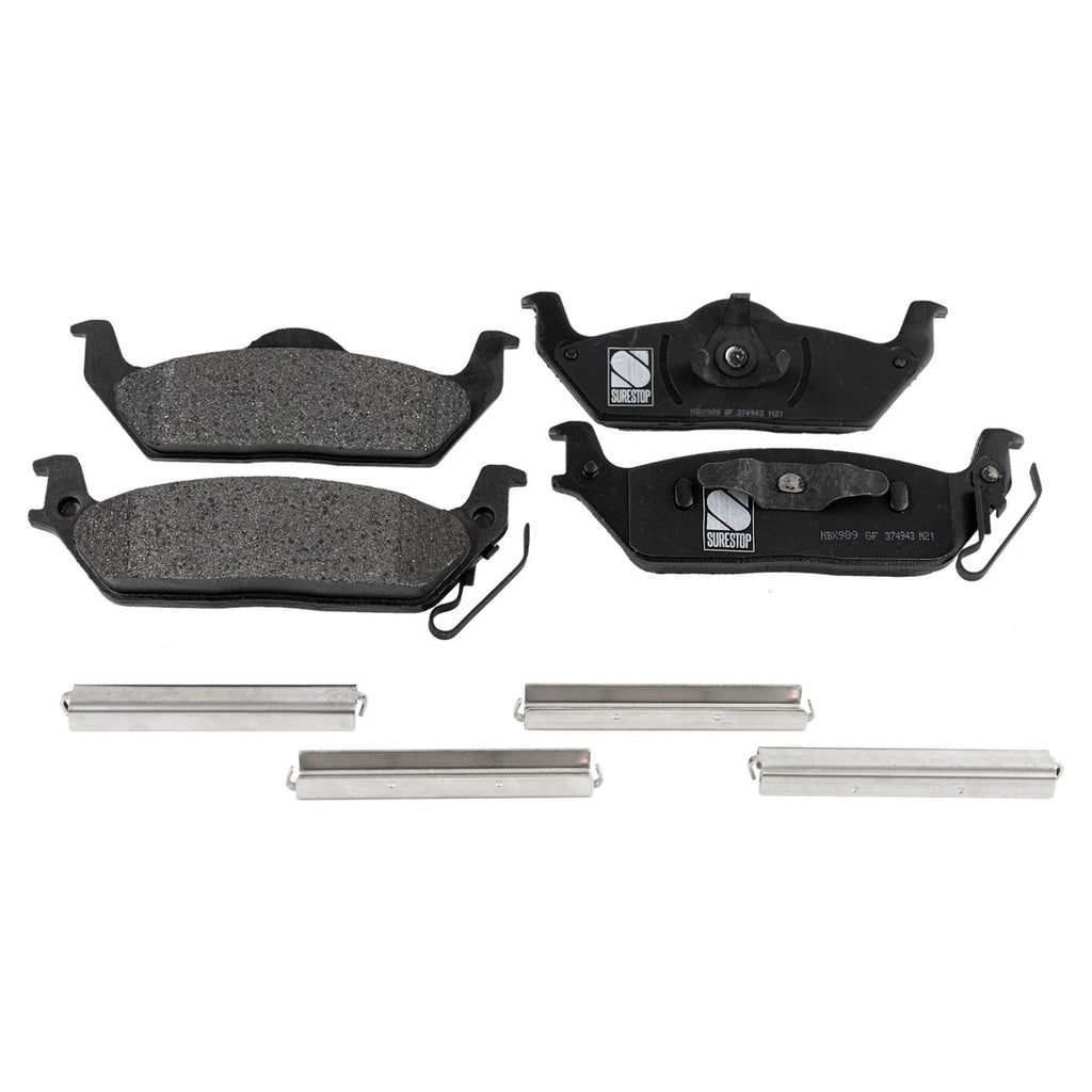 Brake Pad Set for Ford F-150 Rear 2-Wheel (2004–2011)