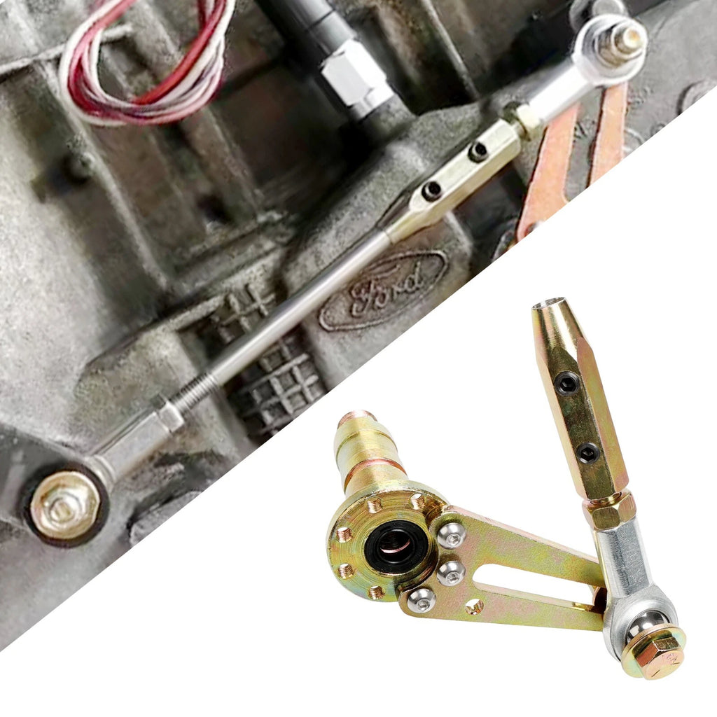 Adjustable Column Shift Linkage Kit for AOD Ford Transmission (21")