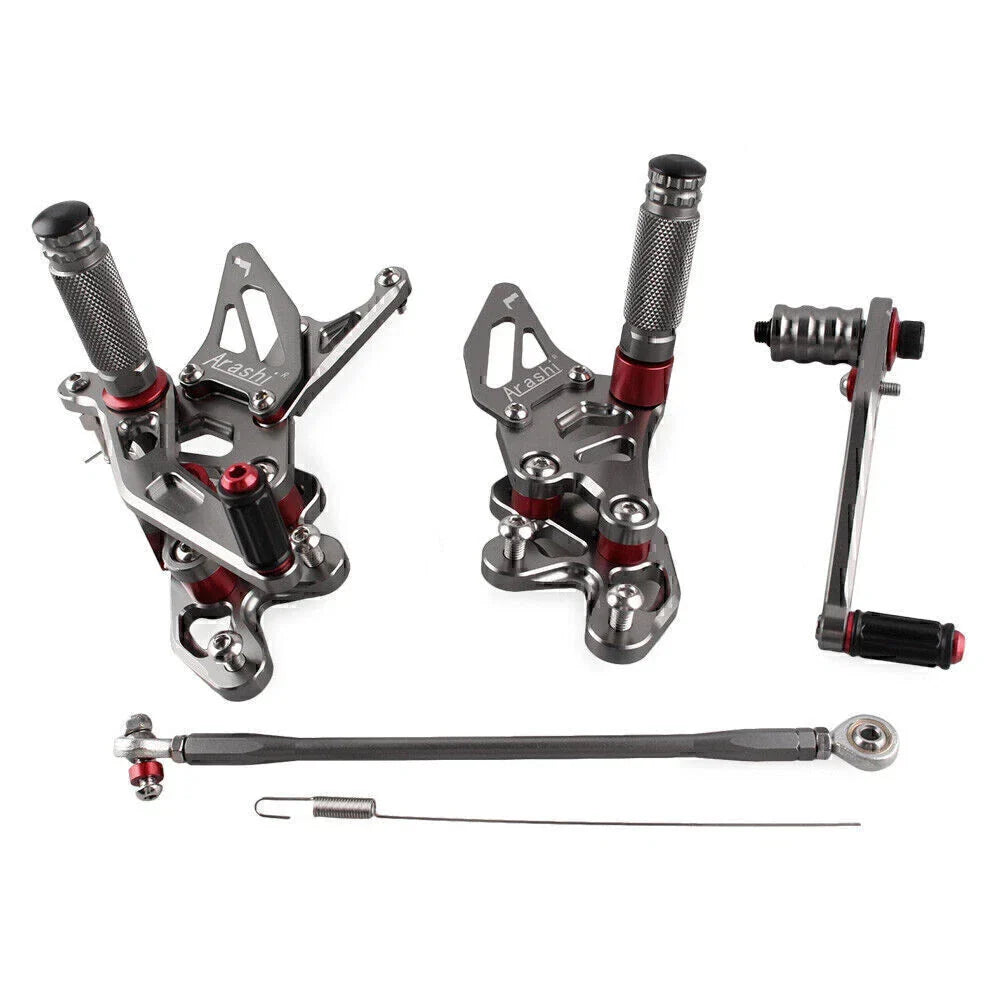 Rearset Foot Pegs for Suzuki GSXR 600 (2015)
