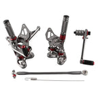 Rearset Foot Pegs for Suzuki GSXR 600 (2015)