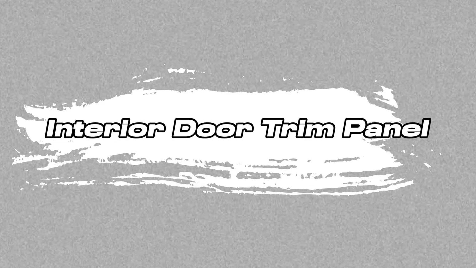 Front Left Door Panel Trim for GMC Topkick, Chevy Kodiak (2003-2009)
