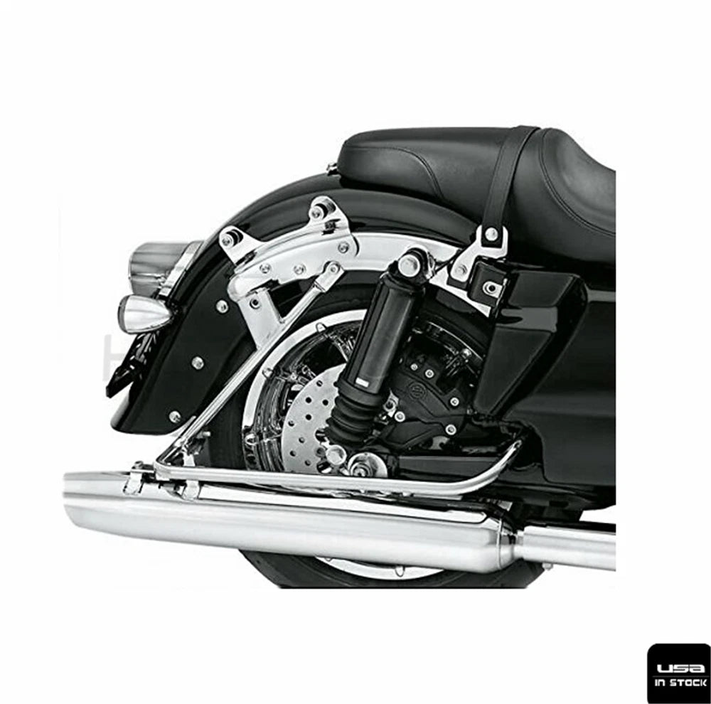 Saddlebag Support Brackets for Harley Touring Road King Glide (2009–2013)