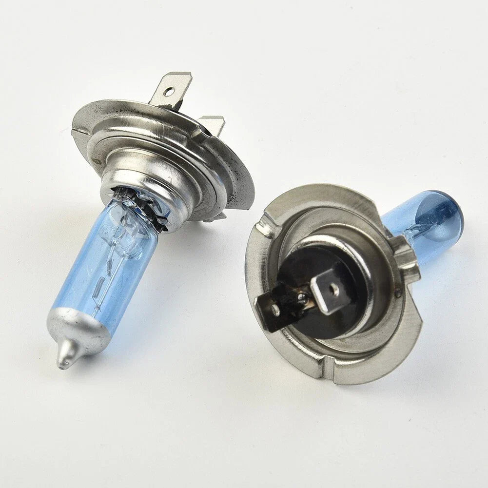 2 x H7 LED Headlight Bulbs 8500K for Car