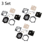 Set of 3 Carburetor Diaphragm Kit for Husqvarna 3120XP & 3120 (K12-WG)