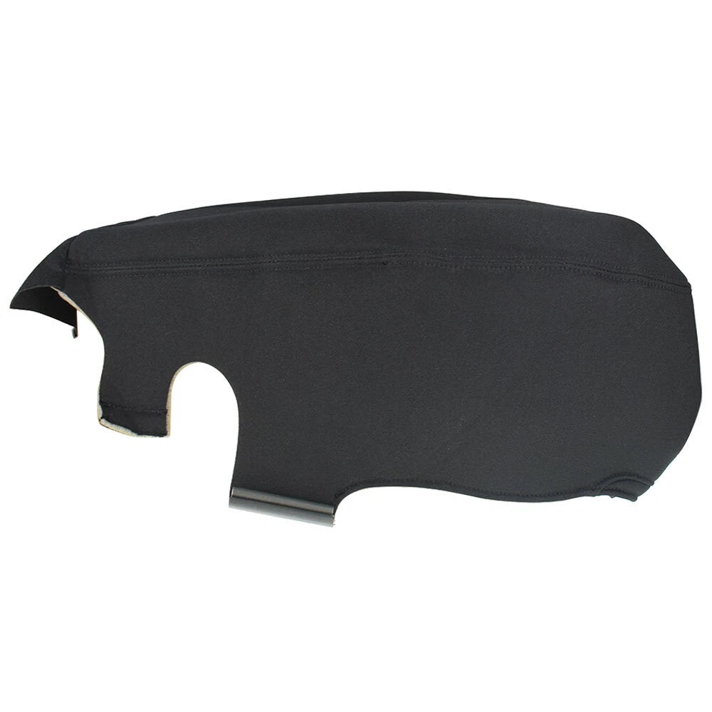 Driver Bottom Seat Cover for Chevy Silverado 1500 2500 3500 (2007-2014) Black Cloth