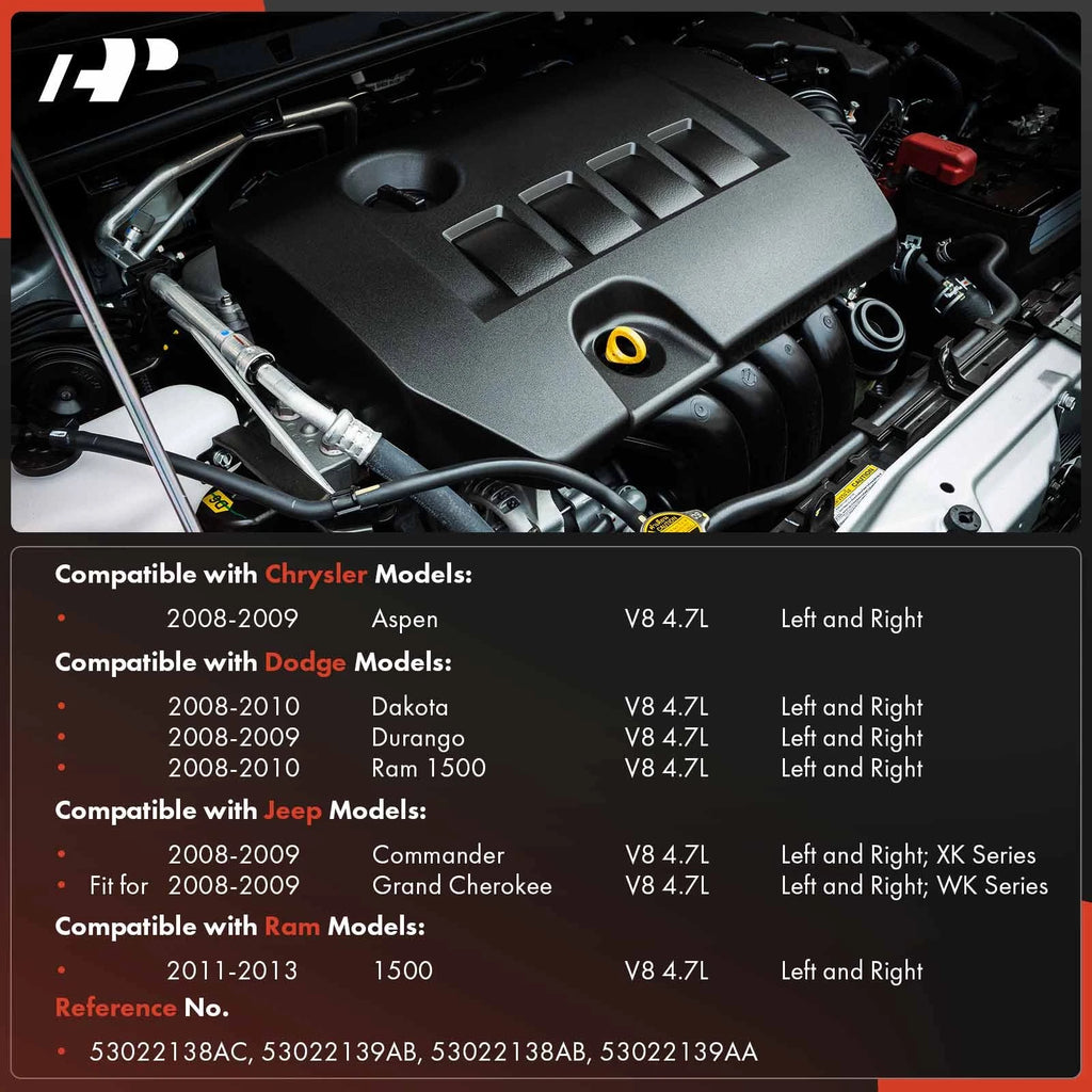 Engine Valve Cover Set for Jeep Grand Cherokee WK (2008-2009)