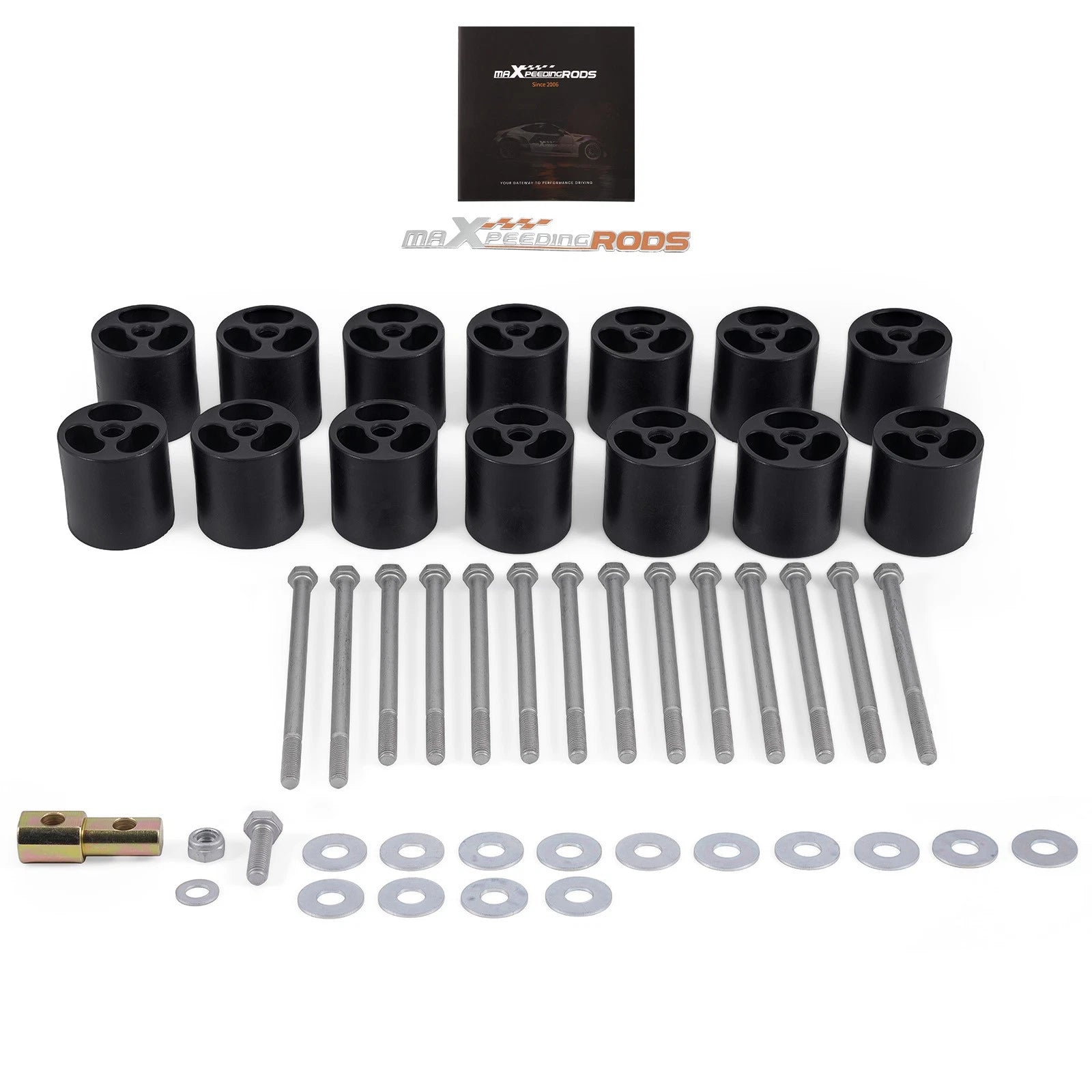 3" Body Lift Kit for Ford Ranger (1989–1992) Fiberglass Spacer System