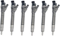 Set of 6 Fuel Injectors 2645A749 2645A743 for Caterpillar Perkins C6.6 1106D-E66TA