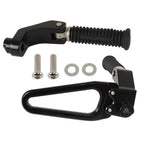 Rear Foot Rests for BMW R18 Motorcycle (2020–2023) Black Pegs