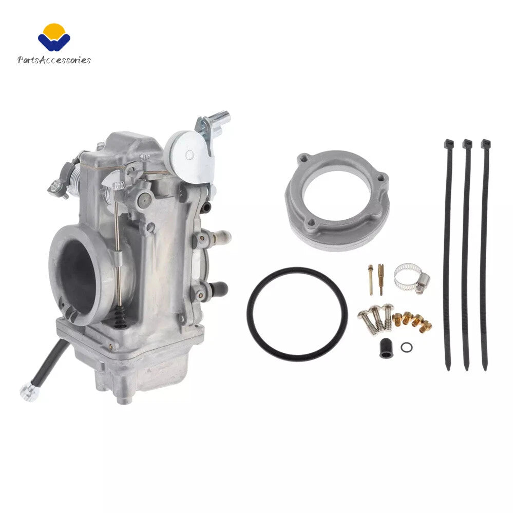 HSR45 45mm Smoothbore Carburetor + Choke Cable for Harley-Davidson EVO Twin Cam