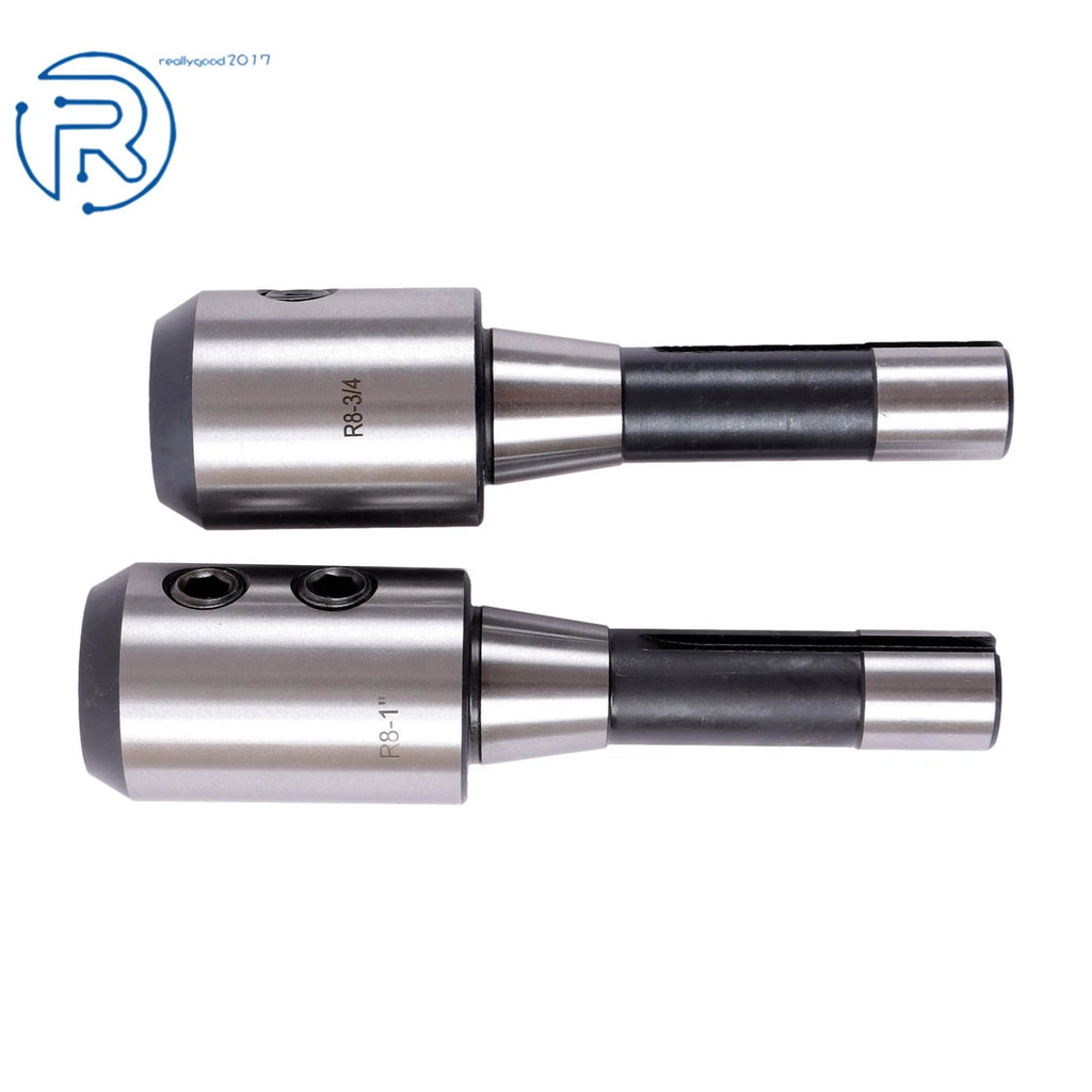 5Pcs End Mill Holder Set for R8 (1/4", 3/8", 1/2", 3/4", 1")