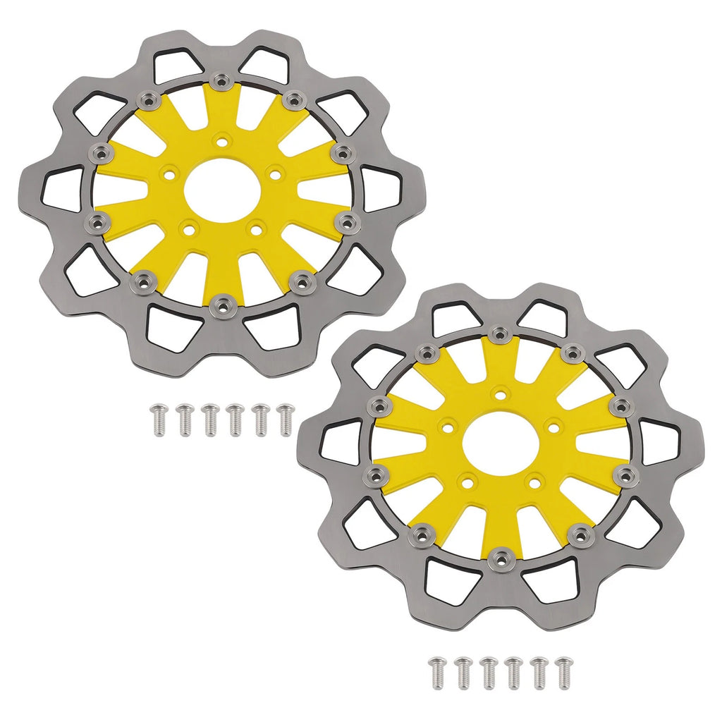 2X 11.8" Front Brake Rotor Disc for Harley Touring Electra Glide (2008–2019)