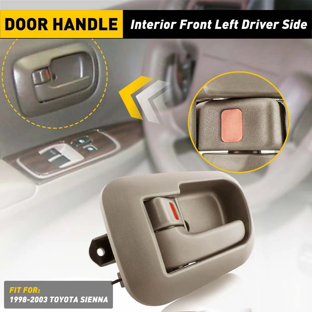 Set of 2 Interior Door Handle Trim for Toyota (EXV)