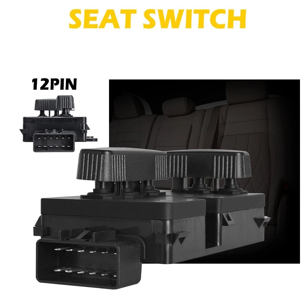 Power Seat Switch for Chevrolet Silverado, Yukon, Escalade, GMC Sierra (2007–2014)