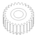 PTO Idler Gear for Case IH 7110 7120 (381509R1)