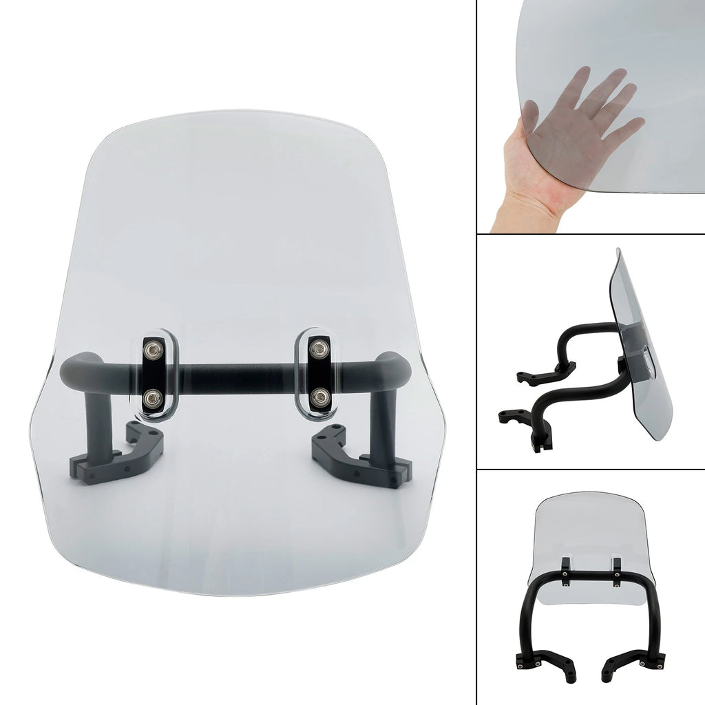 Windshield Windscreen + Bracket for Honda CRF250L/S CRF250M CRF300L (2021–2022)