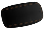 Leather Console Lid Armrest Cover for Hummer H3 (2005–2010) Orange Stitch