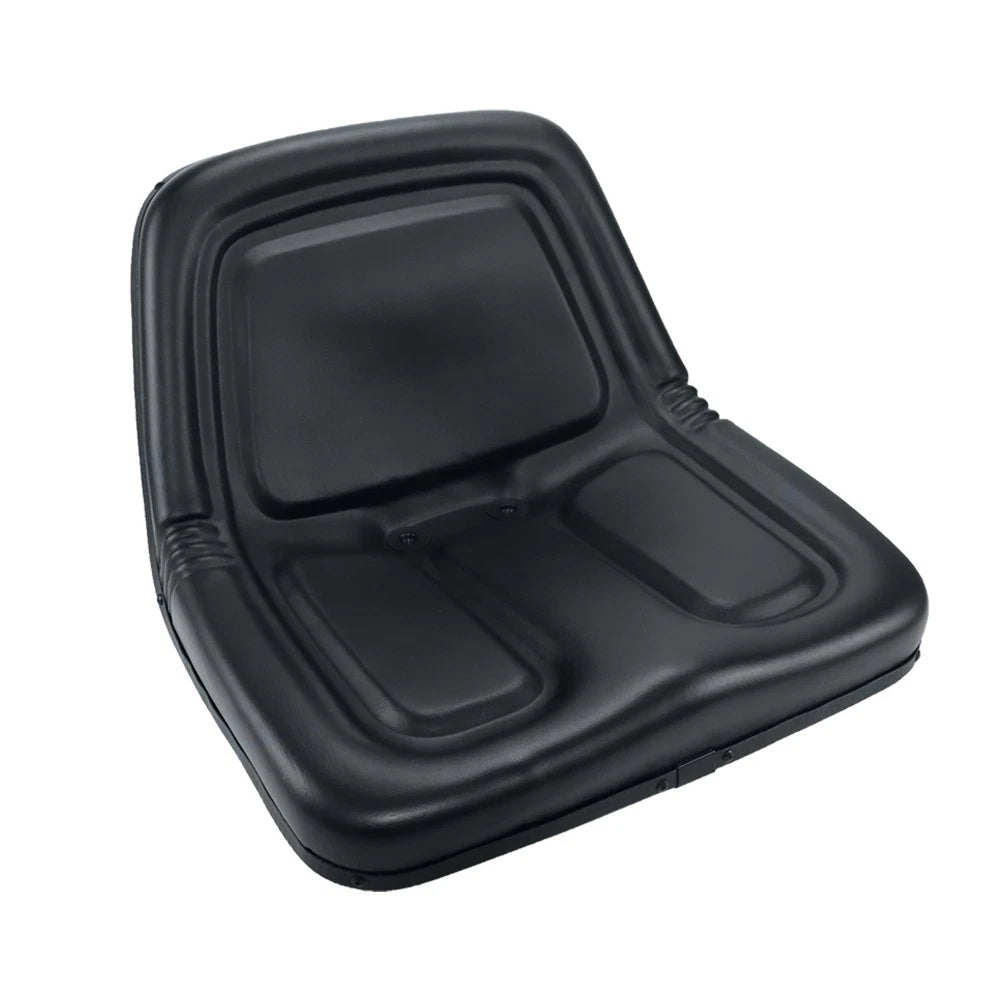 Replacement Black High-Back Lawn Mower Tractor Seat for Universal