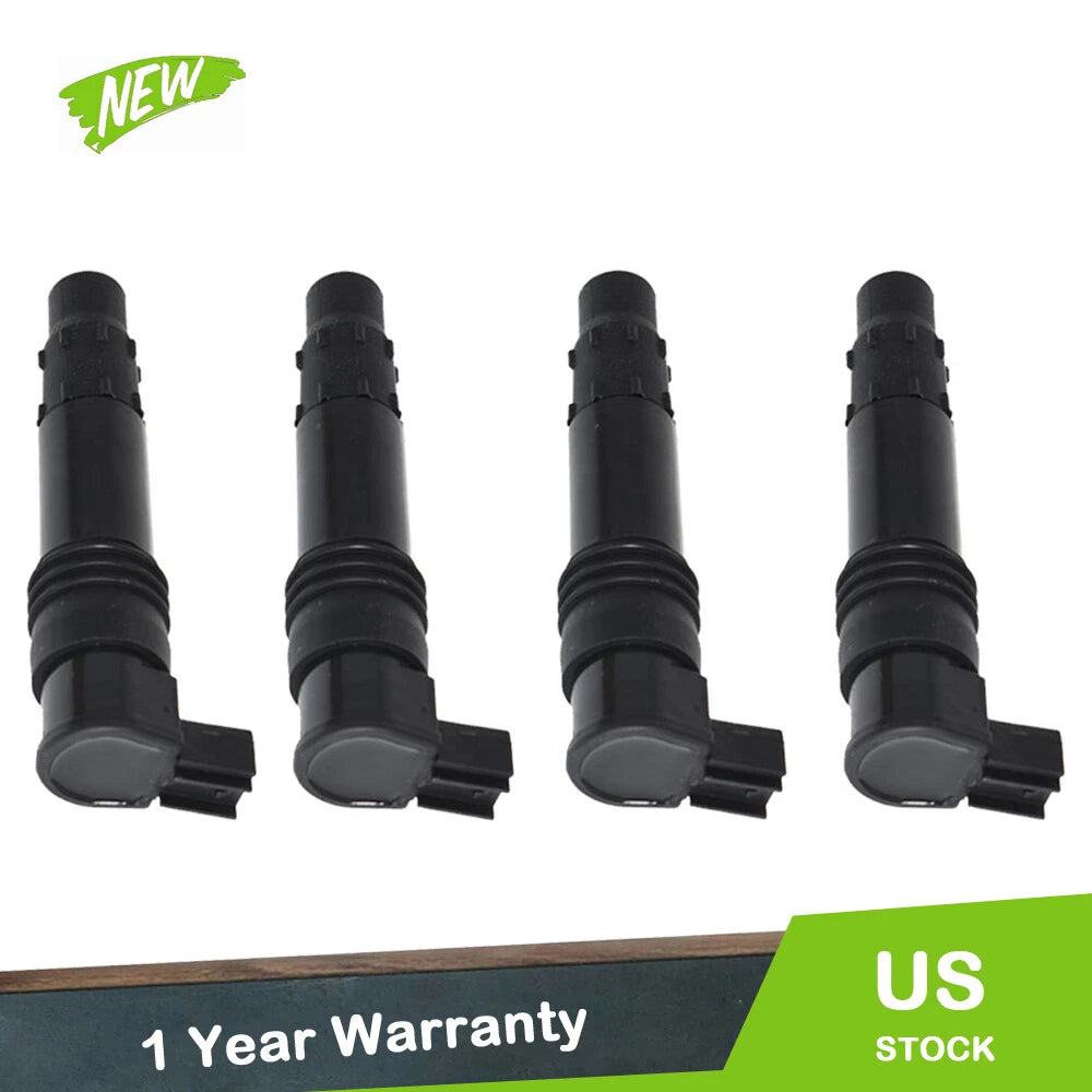 Set of 4 Ignition Coil Packs for Suzuki Hayabusa GSX1300R (1999–2012) 129700-4400