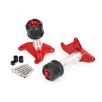 CNC Red Motorcycle Frame Slider for Honda MSX125 SF Grom (2013–2019)