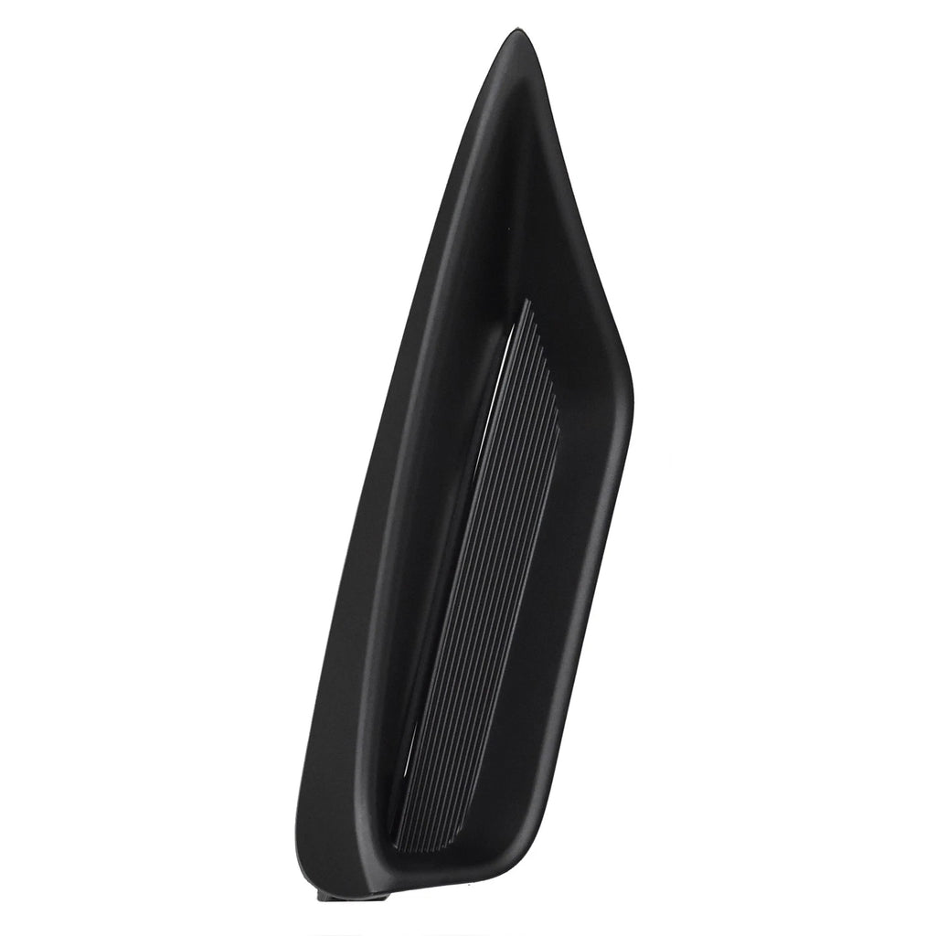 Replacement Black Textured Poly Front Passenger Side Upper Bumper Cover Grille