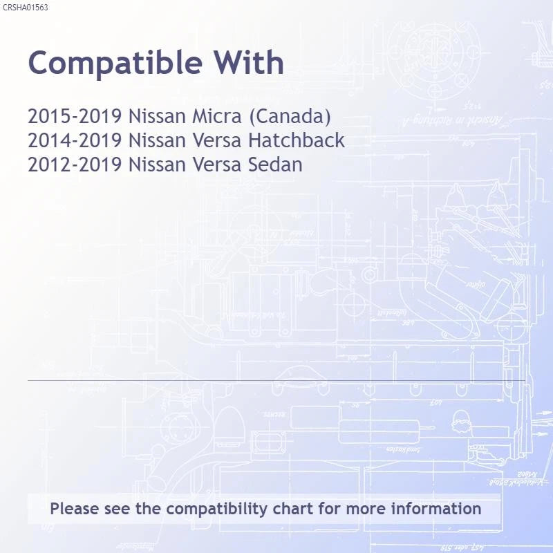 Replacement A C Condenser for 2015–2019 Nissan Micra Canada