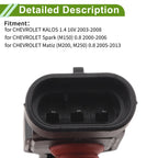 MAP Sensor for Chevrolet Kalos 1.4 16V (2003–2008) - Part No. 25184083