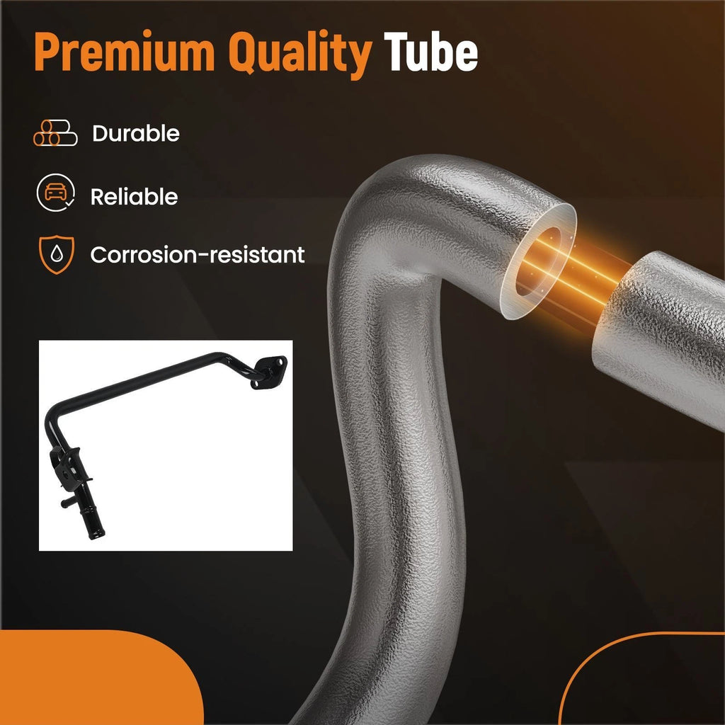 Water Coolant By-pass Metal Pipe for Toyota Hilux 2.7L (2004–2024) 1626875110