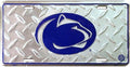 Penn State License Plate for Car Truck (Metal, Diamond Design)