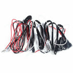Relay Harness Wire Kit LED ON/OFF Switch for H11 H8 Fog Lights HID Worklamp (2019-2025)