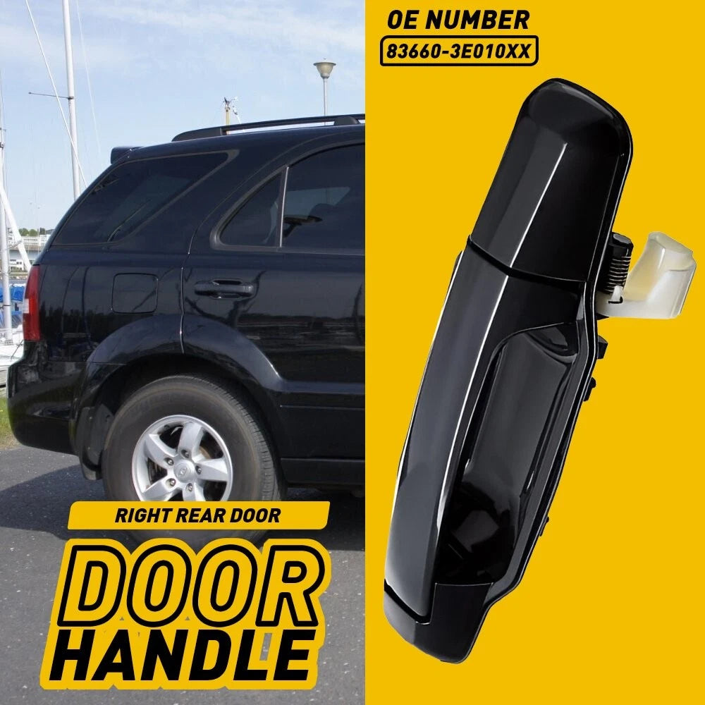 Rear Right Outside Door Handle for Kia Sorento (2003–2009) 836603E010XX