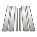 6Pc Chrome Pillar Post Covers Replacement for Infiniti I30 (1995–1999)