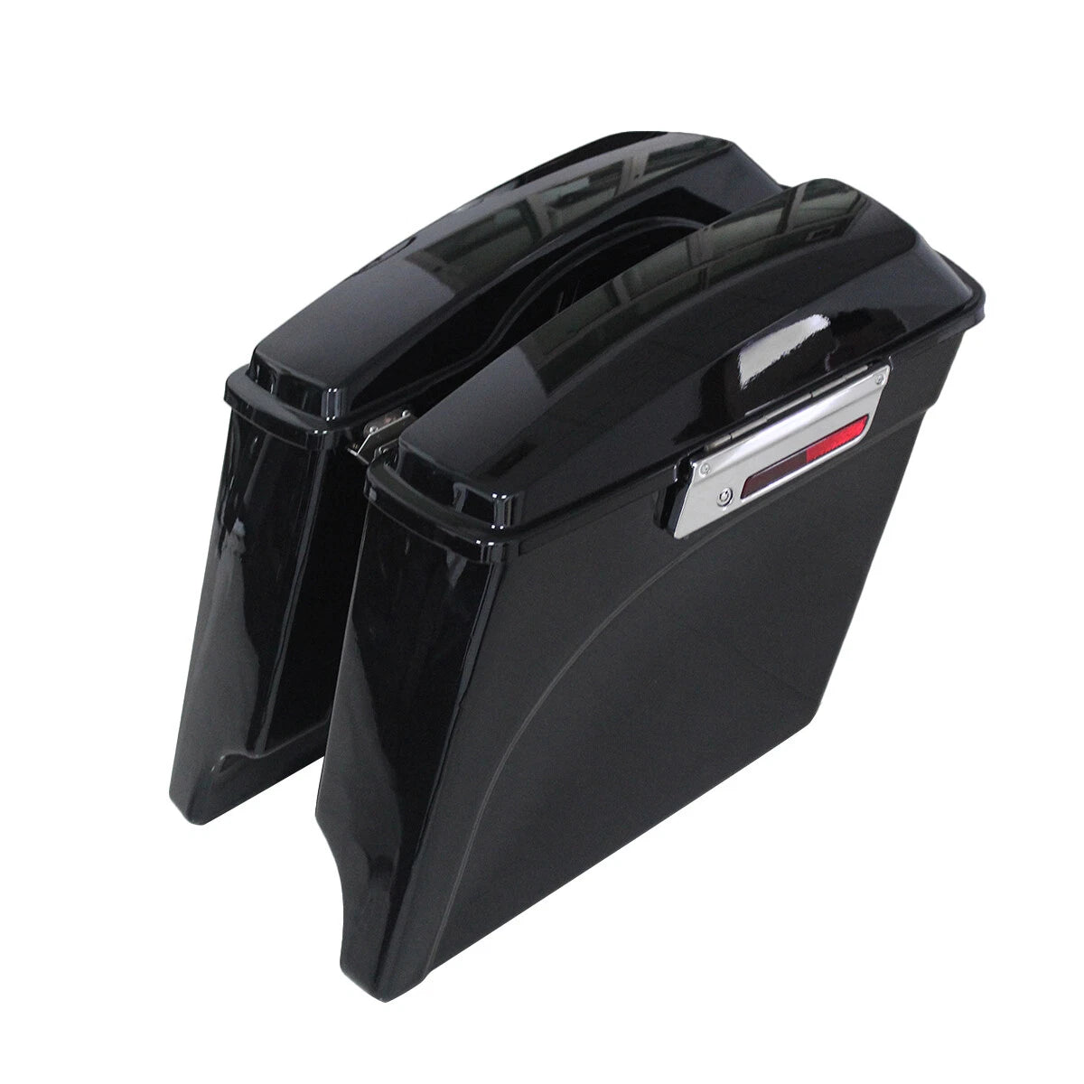 5" Stretched Extended Hard Saddle Bags for Harley Touring Road King (1993–2013)
