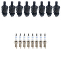 Set of 8 Ignition Coils & 8 Spark Plugs for Chevrolet GMC V8