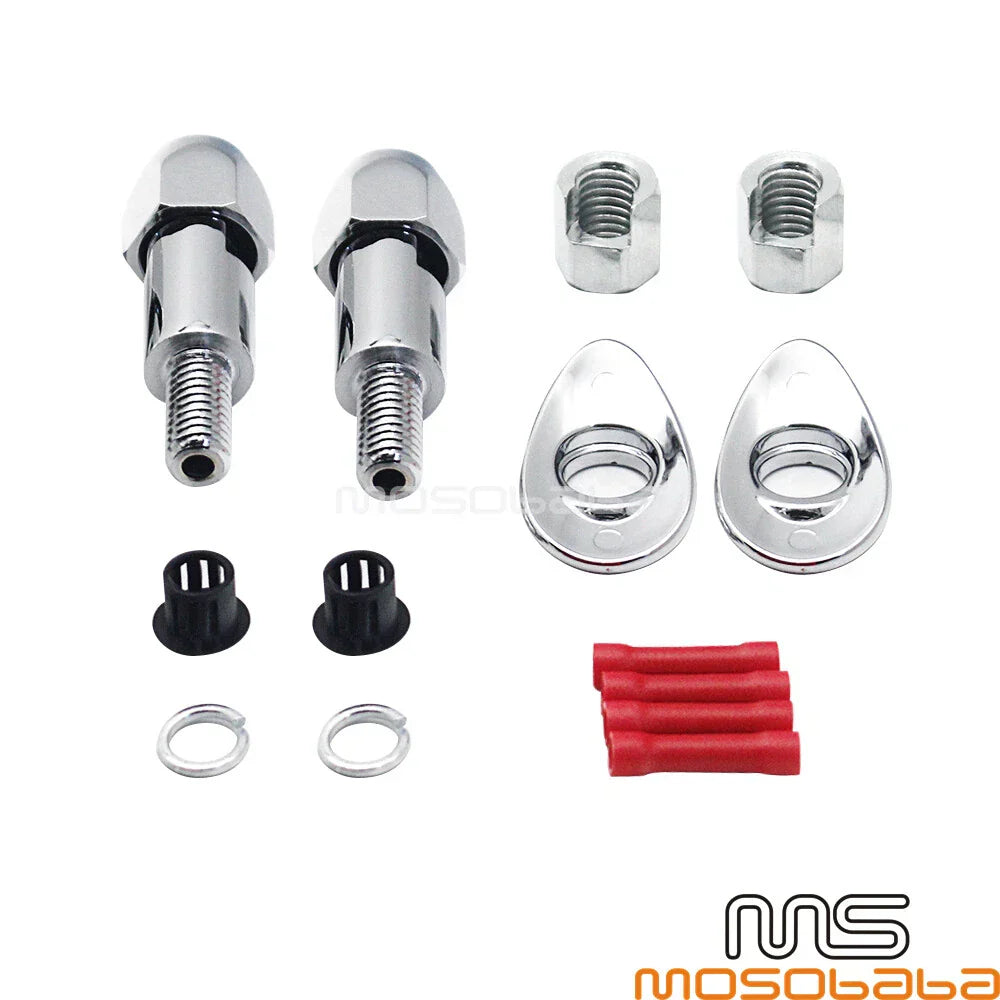 Detachable Sissy Bar Docking Hardware for Harley Dyna Wide Glide (06-08)