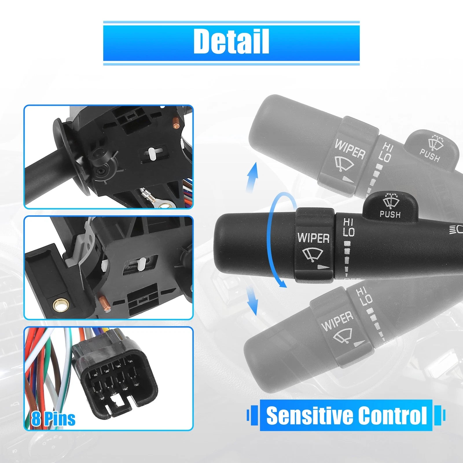 Multifunction Turn Signal Wiper Switch for Chevrolet Impala Monte Carlo (2000–2005)