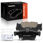 Set of 4 Rear Ceramic Brake Pads for Buick Envision (2016–2020)